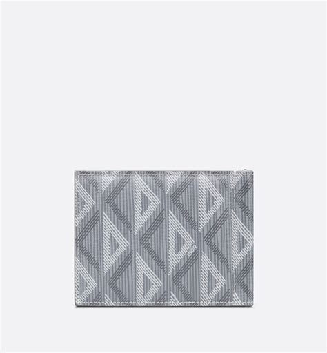 dior dummy clip|Card Holder with Bill Clip Dior Gray CD Diamond Canvas .